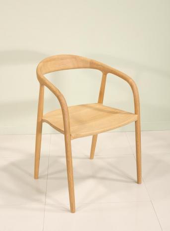 Chaise Achille  en chêne Massif - Ligne Contemporaine