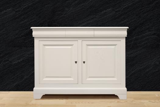  Buffet 2 portes Ethan réalisé en chêne massif de style Louis Philippe 