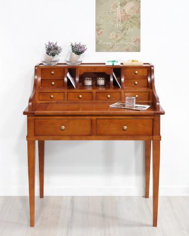 Bonheur du jour   en Merisier de style Directoire Surface d'écriture MERISIER