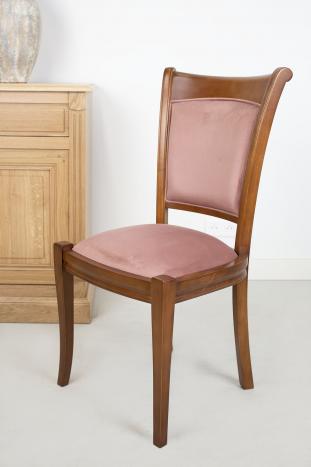 Chaise ine en Merisier Massif de style Louis Philippe FSM Baroja color 02